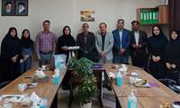 تقدیر از کارشناس بازنشسته آموزش دانشکده پیراپزشکی 