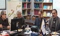 حضور معاونین دانشگاه در دانشکده پیراپزشکی همدان