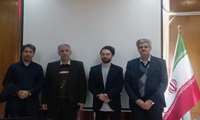 دفاع از پایان نامه دانشجوی کارشناسی ارشد کتابداری و اطلاع رسانی پزشکی