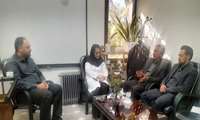هم‌اندیشی رئیس دانشکده پیراپزشکی همدان با سرپرست مدیریت مرکز آموزشی درمانی سینا